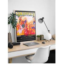 gauntlet 1985 poster print | gaming poster |