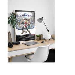 suikoden 2 poster print | gaming poster |