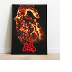 evil dead rise poster, wall art & fine