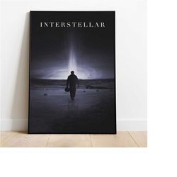 interstellar poster, wall art & fine art print,