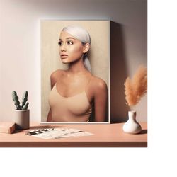 ariana grande sweetener album rap album singer poster,