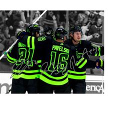 roope hintz jason robertson joe pavelski dallas stars