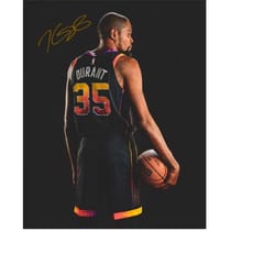 kevin durant phoenix suns signed photo autograph print