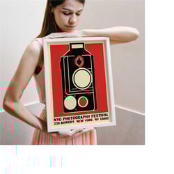 nyc photo exhibition poster poster - photography festival