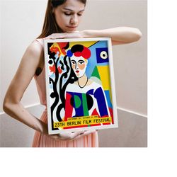 berlin film festival - retro movie poster -