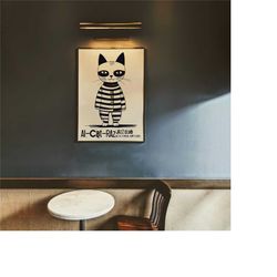 al-cat-raz jazz club poster - nyc - funny