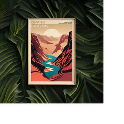 grand canyon national park poster | above bed
