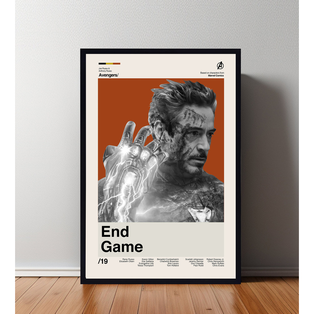 Avengers Movie Poster, Avengers Print, Retro Movie Poster, Minimalist Art Print, Vintage inspired, Midcentury Art, Wall Art.jpg