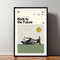Back To The Future Movie Poster, Back To The Future Print, Minimalist Poster, Retro Modern, Vintage Poster, Midcentury Art, Wall Art.jpg