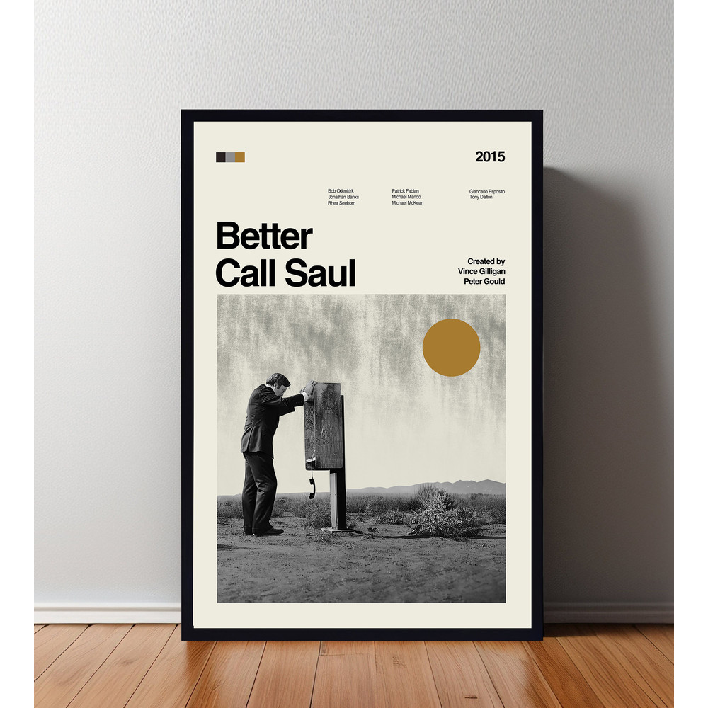 Better Call Saul Poster, Better Call Saul Print, Minimalist Movie, Vintage Retro, Abtract Poster, Aesthetic Poster, Vintage Art, Home Art.jpg