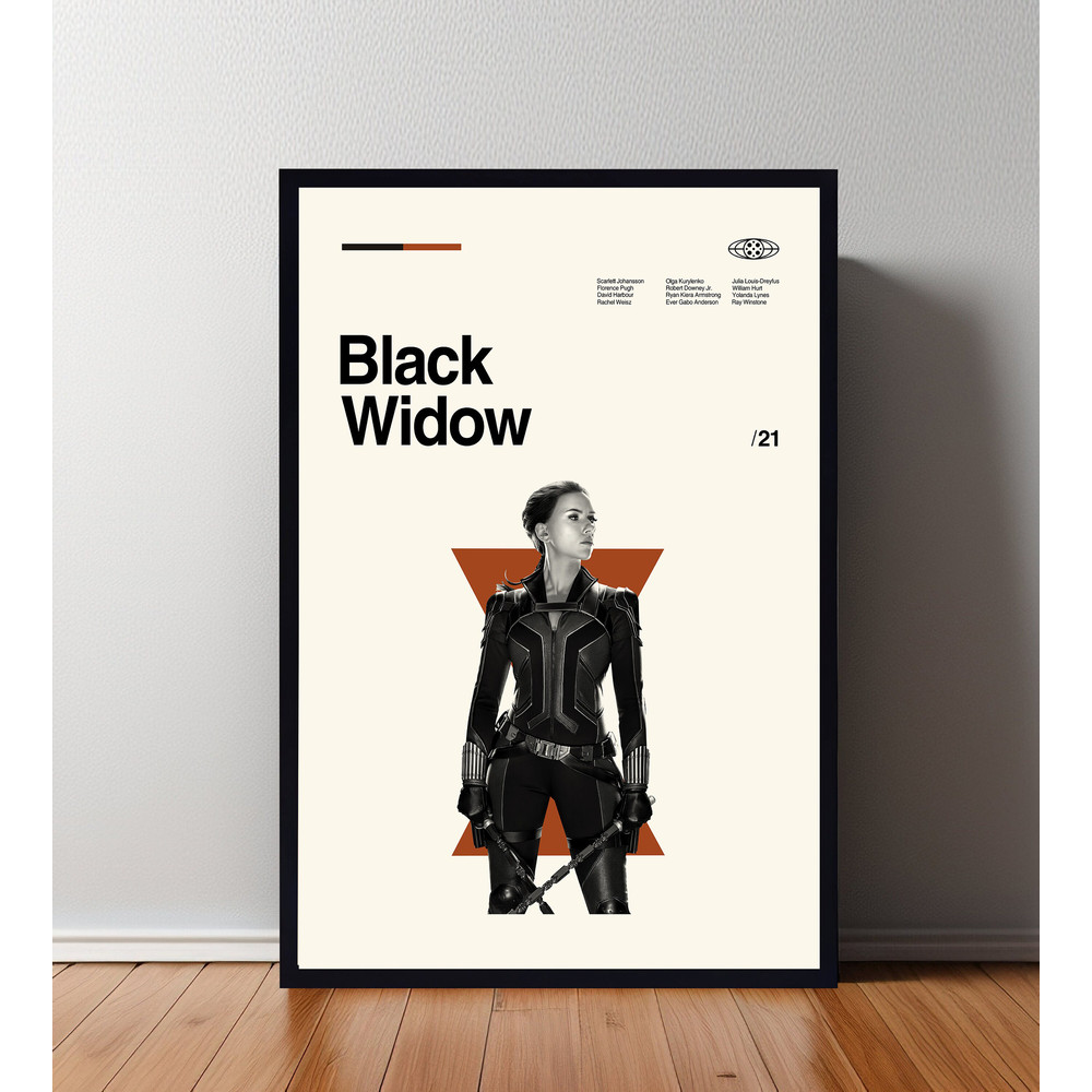 Black Widow Poster, Black Widow Print, Movie Poster, Minimalist Poster, Minimalist Wall Art, Home Decor, Custom Poster, Wall Art Print.jpg