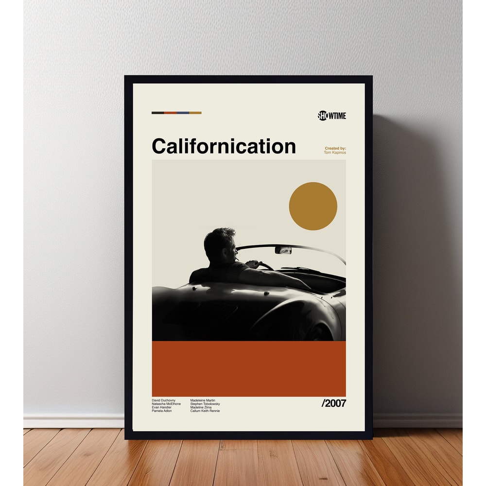 Californication Poster, Californication Print, Custom Poster, Vintage Inspired Poster, Vintage Poster, Minimalist Art, High Quality.jpg