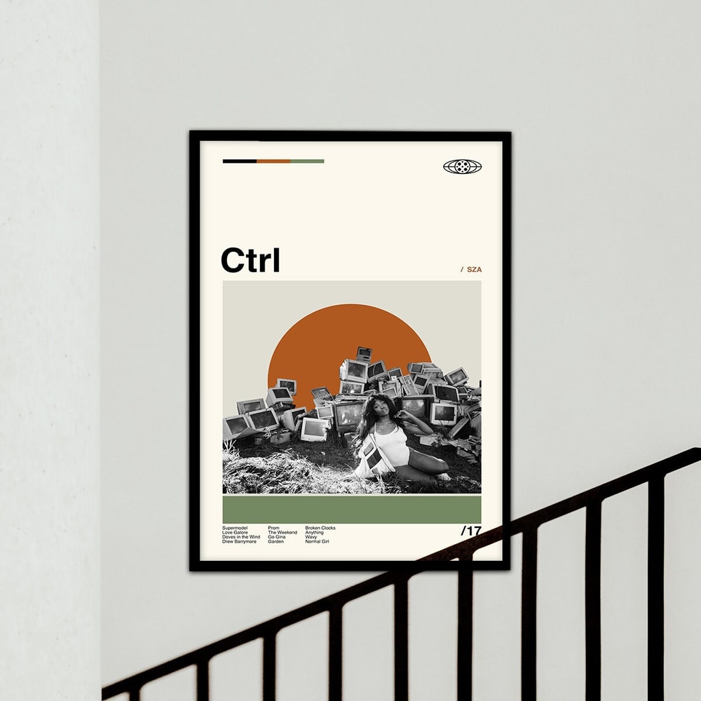 Ctrl Poster, Ctrl Print, Print Wall Art, Custom Poster, Vintage Film Art, Classic Movie Poster, Movie Poster, Aesthetic Poster.jpg