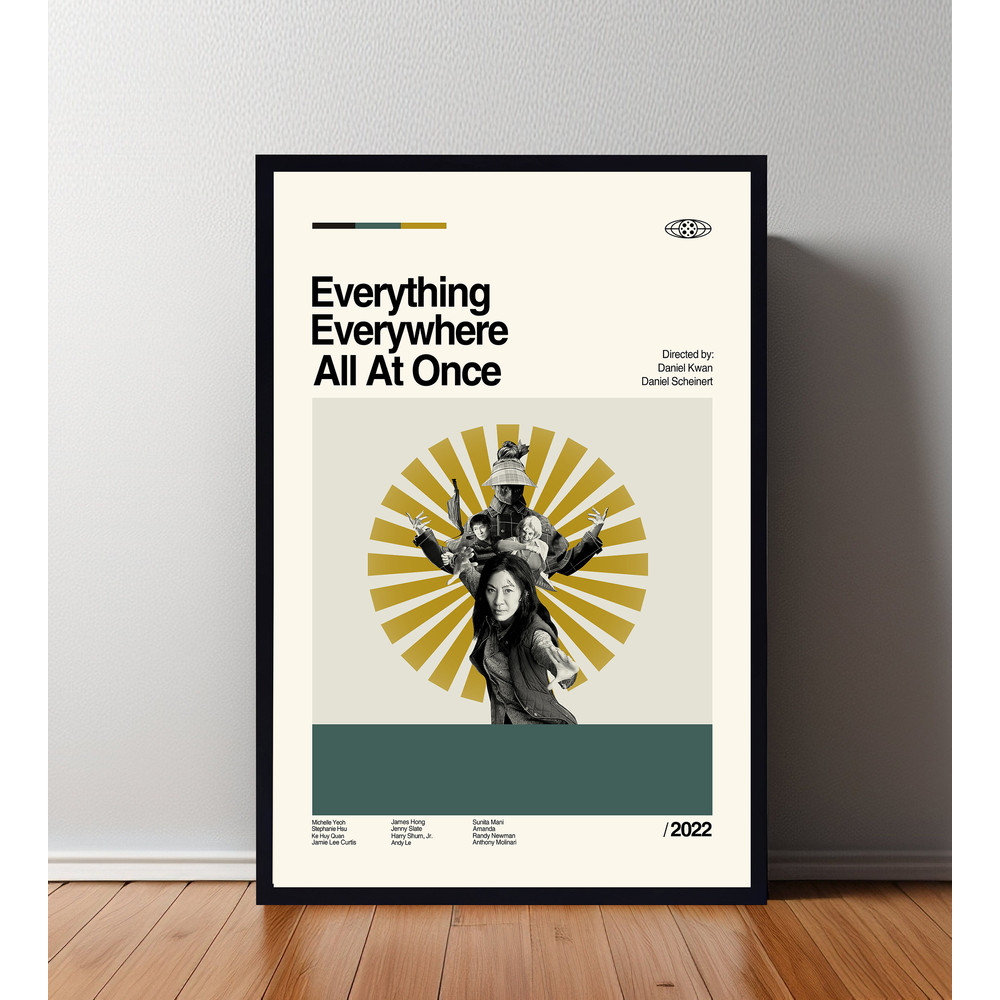 Everything Everywhere All At Once Poster, Everything Everywhere All At Once Print, Custom Poster, Vintage Inspired Poster, Vintage Poster.jpg