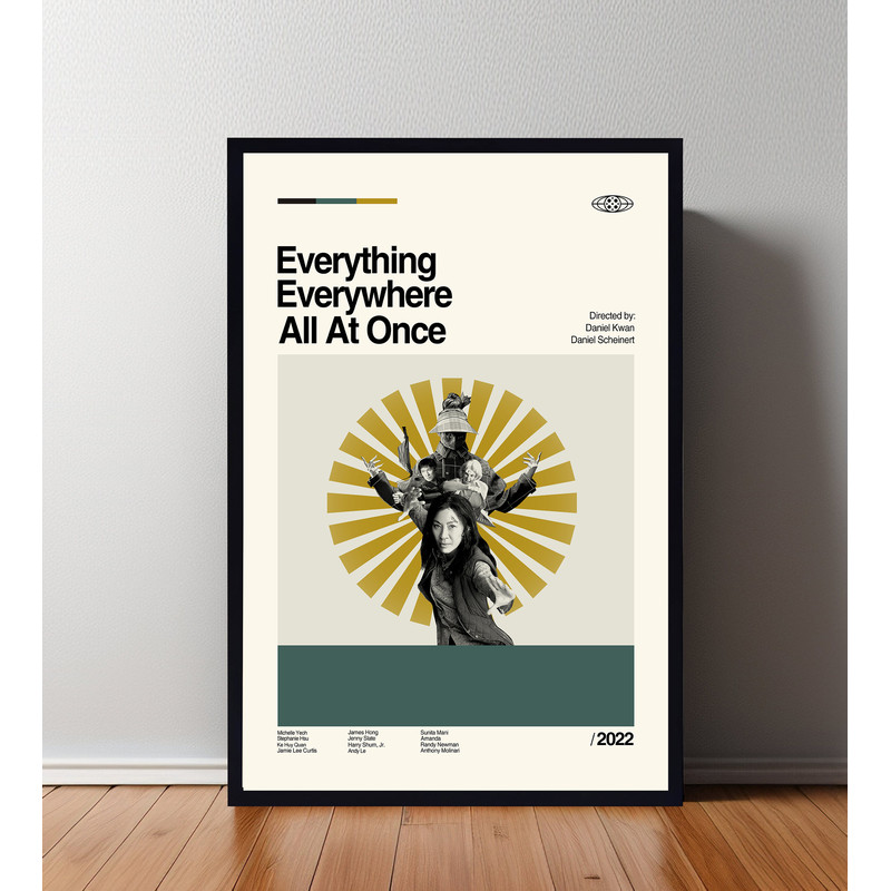 Everything Everywhere All At Once Poster, Everything Everywhere All At Once Print, Custom Poster, Vintage Inspired Poster, Vintage Poster.jpg