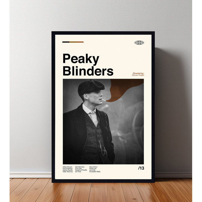 Peaky Blinder Poster, Peaky Blinder Print, Custom Poster, Vintage Inspired Poster, Vintage Poster, Minimalist Art, High Quality, Wall Art 1.jpg