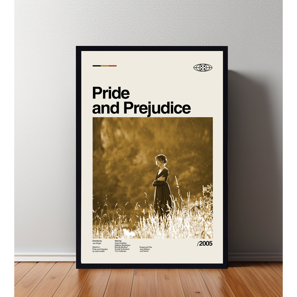 Pride And Prejudice  Movie Poster, Pride And Prejudice Print, Wall Art, Minimalist Movie, High Quality, Modern Art, Custom Poster, Home Art.jpg