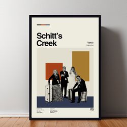 schitt s creek poster, schitt s creek print, movie poster art, home decor, bedroom poster, wall art film print, classic