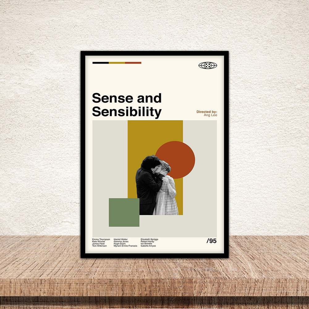 Sense and Sensibility Poster, Scream, Minimalist Movie, Vintage Retro Art Print, Custom Poster, Wall Art, Classic Movie Print, Vintage.jpg