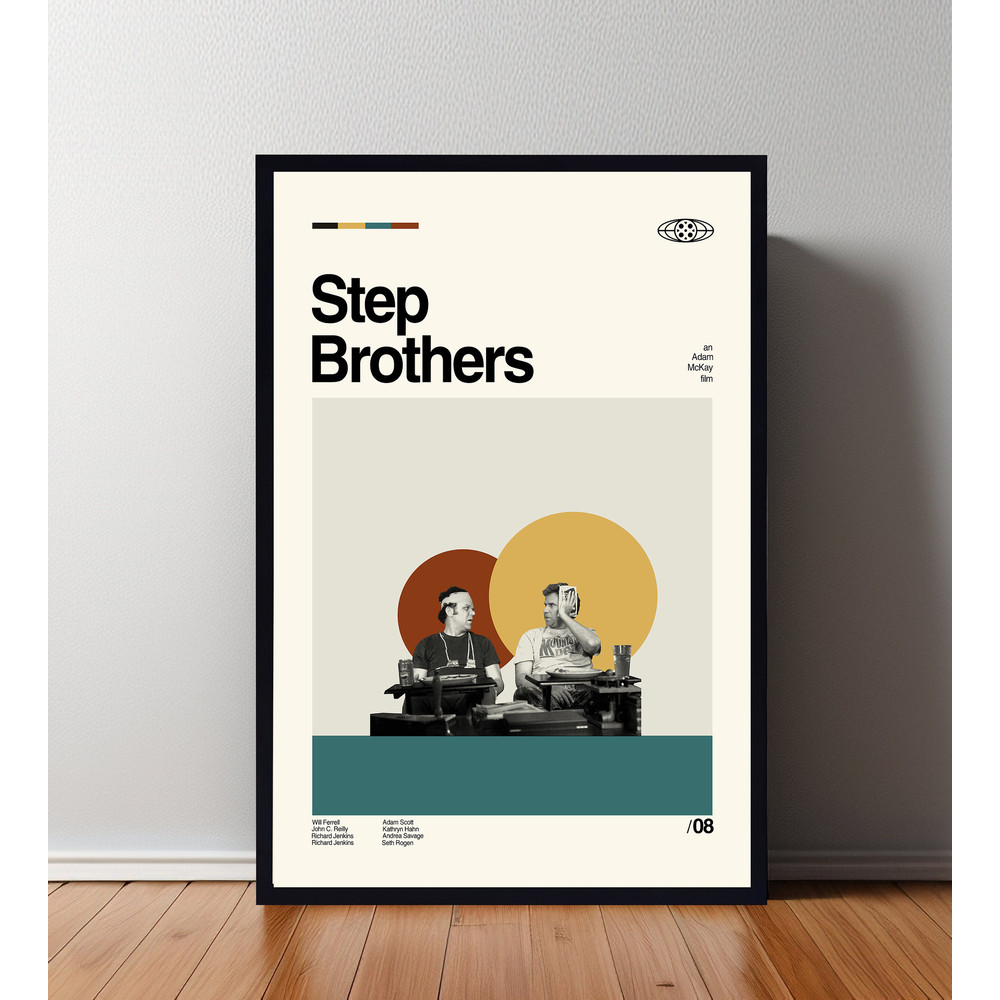 Step Brothers Poster, Step Brothers Print, Retro Movie Poster, Room Decor, Custom Poster, Wall Art Print, Home Decor, Minimalist Wall Art.jpg