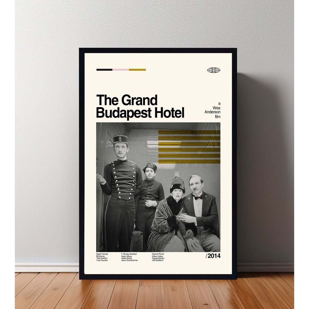 The Grand Poster, The Grand Print, Minimalist Movie, Vintage Retro, Abtract Poster, Aesthetic Poster, Vintage Art, High Quality, Home Art.jpg