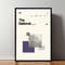 The National High Violet Poster, The National High Violet Print, Custom Poster, Vintage Inspired Poster, Vintage Poster, Minimalist Art.jpg