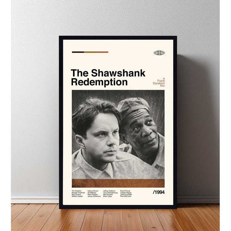 The Shawshank Poster, The Shawshank Print, Custom Poster, Vintage Inspired Poster, Vintage Poster, Minimalist Art, High Quality, Wall Art.jpg