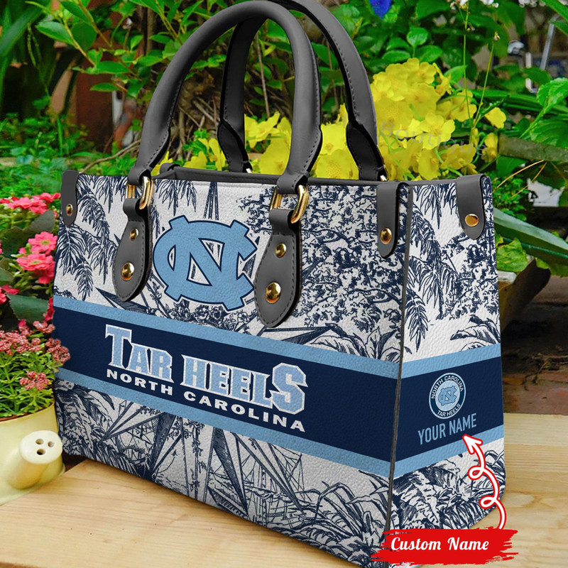 NCAA North Carolina Tar Heels Women Leather Hand Bag 2806DS005.jpg