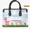 Personalized Leather Bag, Gift For Grandma, Mother, Grandmasaurus Like A Normal Grandma But More Awesome, Custom Grandkids Leather Bag 1.jpg