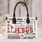 Jesus The Lord King Of King Leather Handbag, Leather Handbag, Gifts for Women, Personalized Bags, Christmas Gift, Gift For Jesus Lovers.jpg