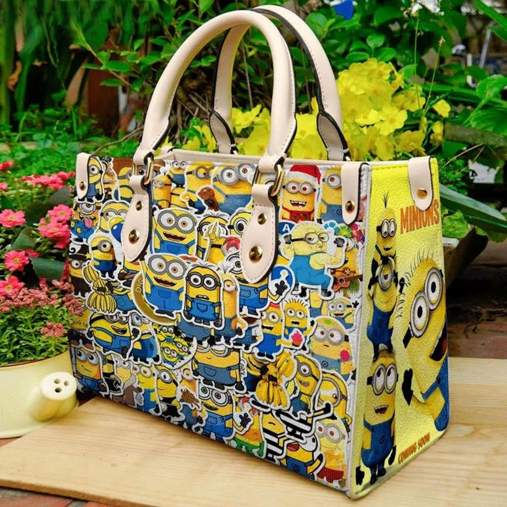 Minions 1 leather bag l98 Women Leather Hand Bag.jpg