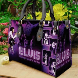 elvis presley leather handbag, elvis presley handbag, elvis presley leather bag, women handbag, personalized bag