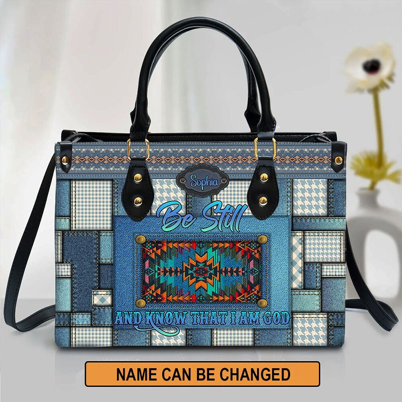 Christianartbag Handbags, Vintage Hand-woven Southwest Lacing Design, Personalized Bags, Gifts for Women, Christmas Gift, CABLTB01080923..jpg