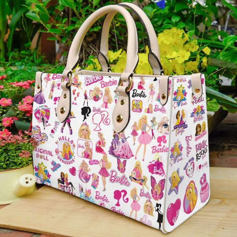 Barbie Leather Handbag Gift For Women.jpg