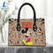 Mickey Mouse Brown Pattern Premium Leather Handbag.jpg