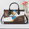 Cute Donald duck Leather Handbag,Donald duck Women Bags Purses,Donald duck Lover's Handbag,Custom Leather Bag,Woman Handbag,Handmade Bag.jpg