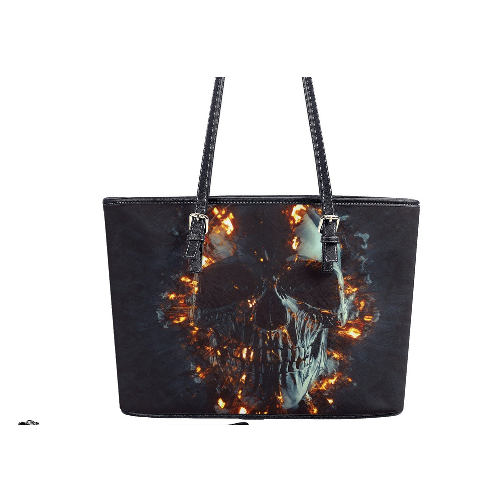 Death skull handbag, skeleton handbag skeleton purse biker skull cosmetic wallet, goth messenger bag goth messenger bag death skull tote bag.jpg