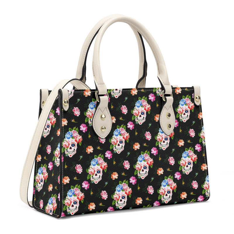 Horror purse, hooded skull handbag with strap, devil ghost women's handbag, hooded skull messenger bag, reaper skull travel bag, horror tote.jpg