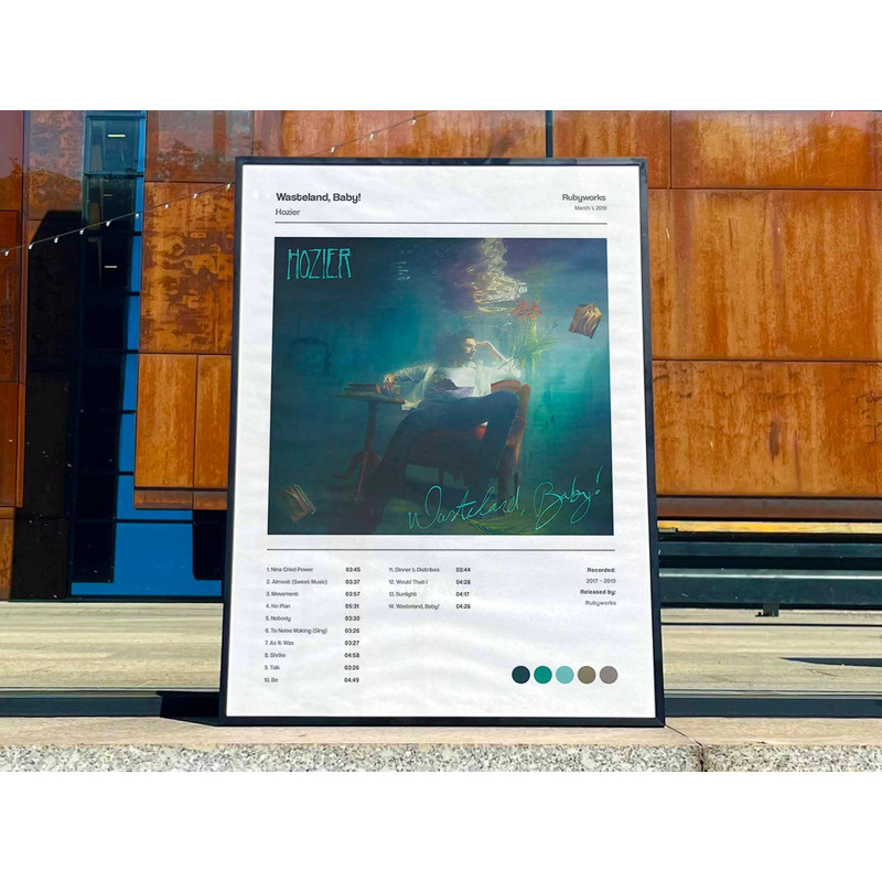 Hozier Wasteland Baby Album Cover Poster #5.jpg