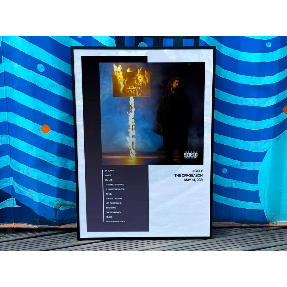 J Cole The Off Season Album Cover Poster #1.jpg