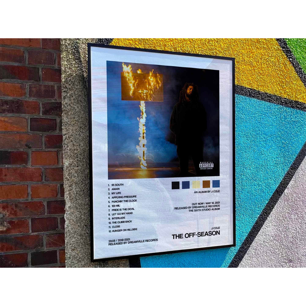 J Cole The Off Season Album Cover Poster #2.jpg