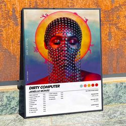 janelle monae dirty computer album cover poster 6