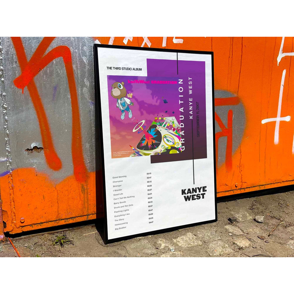 Kanye West Graduation Album Cover Poster 2.jpg