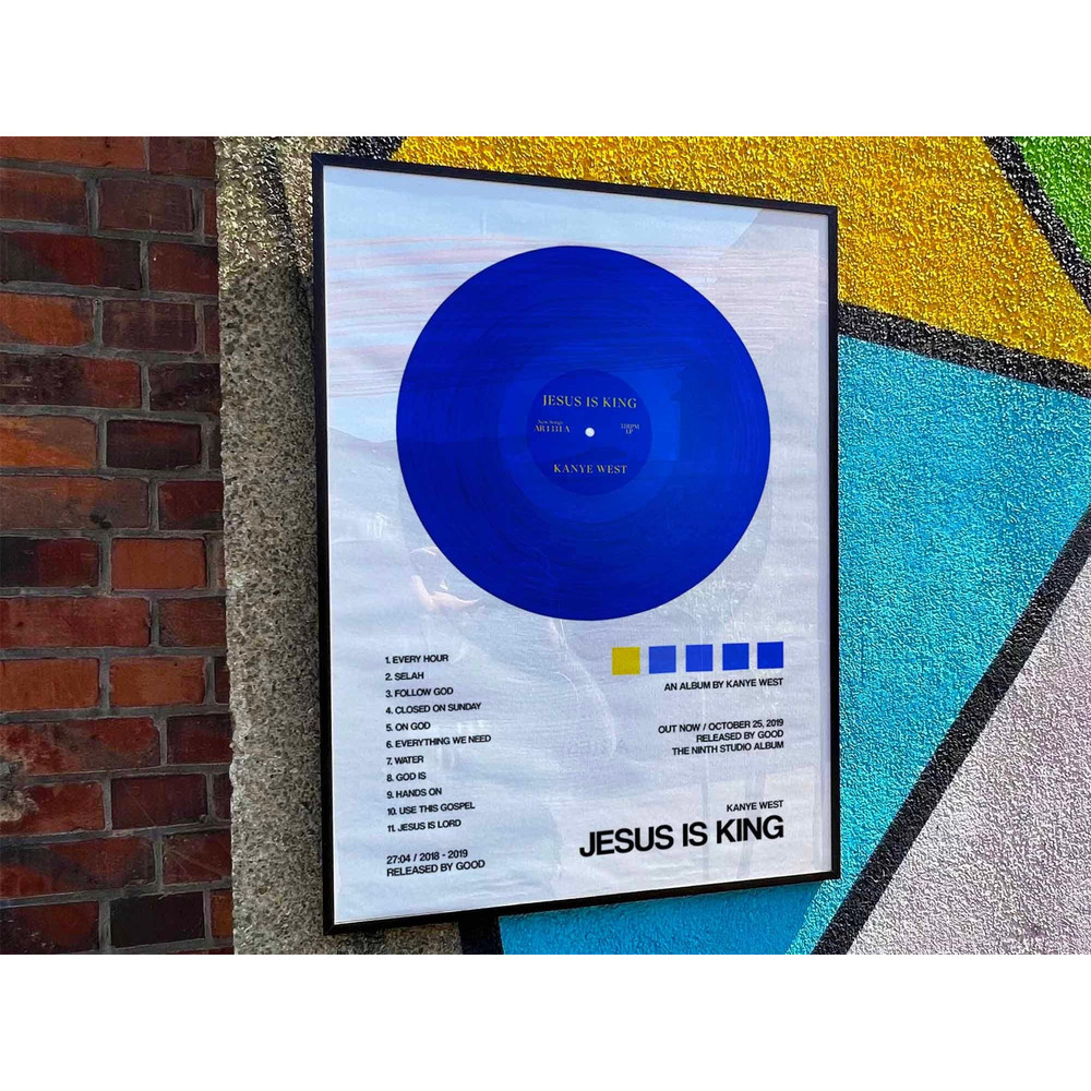 Kanye West Jesus is King Album Cover Poster 2.jpg