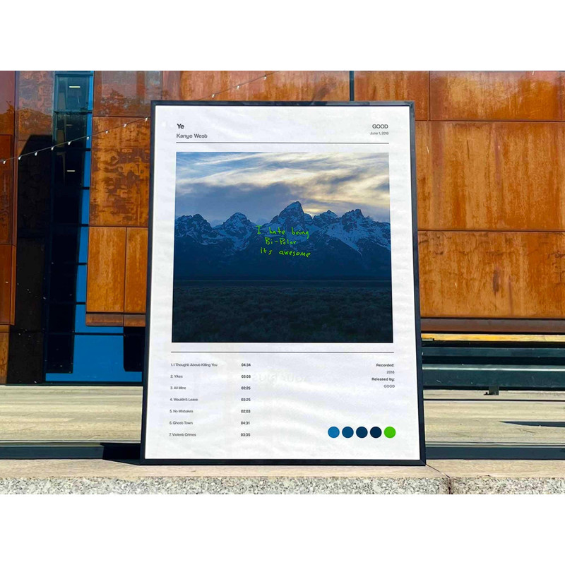 Kanye West Ye Album Cover Poster 2.jpg