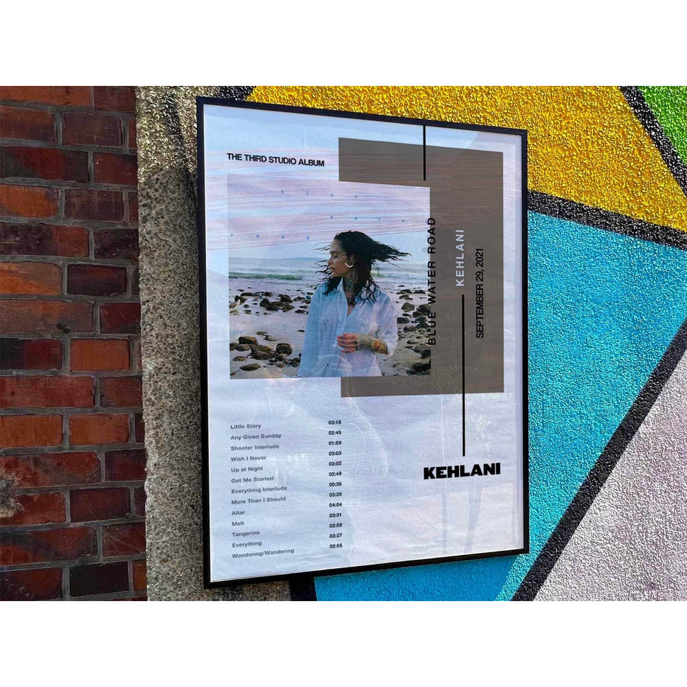 Kehlani Blue Water Road Album Cover Poster #3.jpg