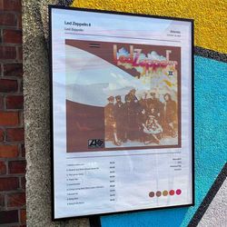 led zeppelin led zeppelin ii album cover poster 5