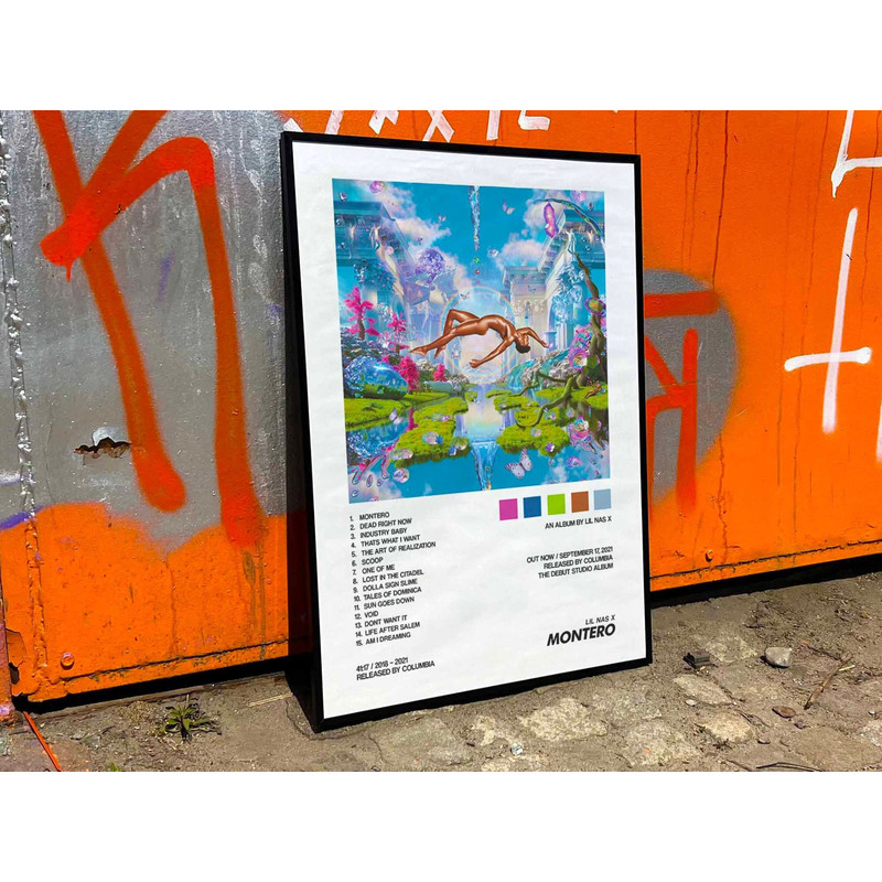 Lil Nas X Montero Album Cover Poster #2.jpg