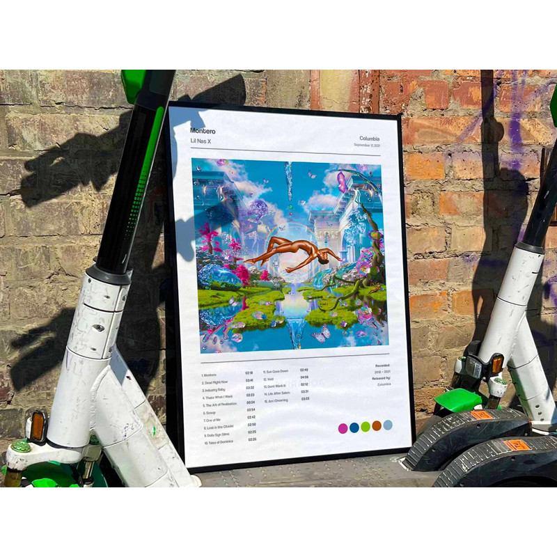 Lil Nas X Montero Album Cover Poster #5.jpg