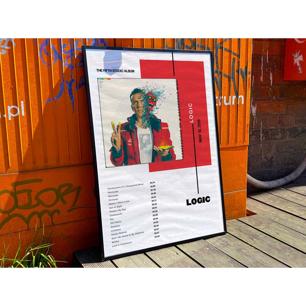 Logic Confessions Of A Dangerous Mind Album Cover Poster.jpg